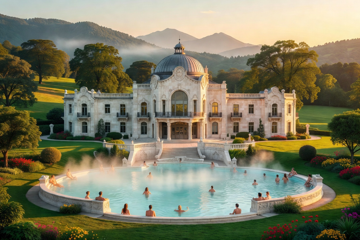 Illustrative destination photograph accompanying the European thermal bathing guide