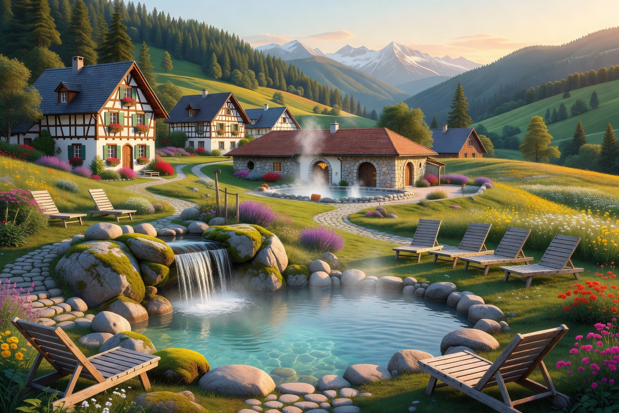 Illustrative travel photograph setting a calm mood for the European wellness atlas